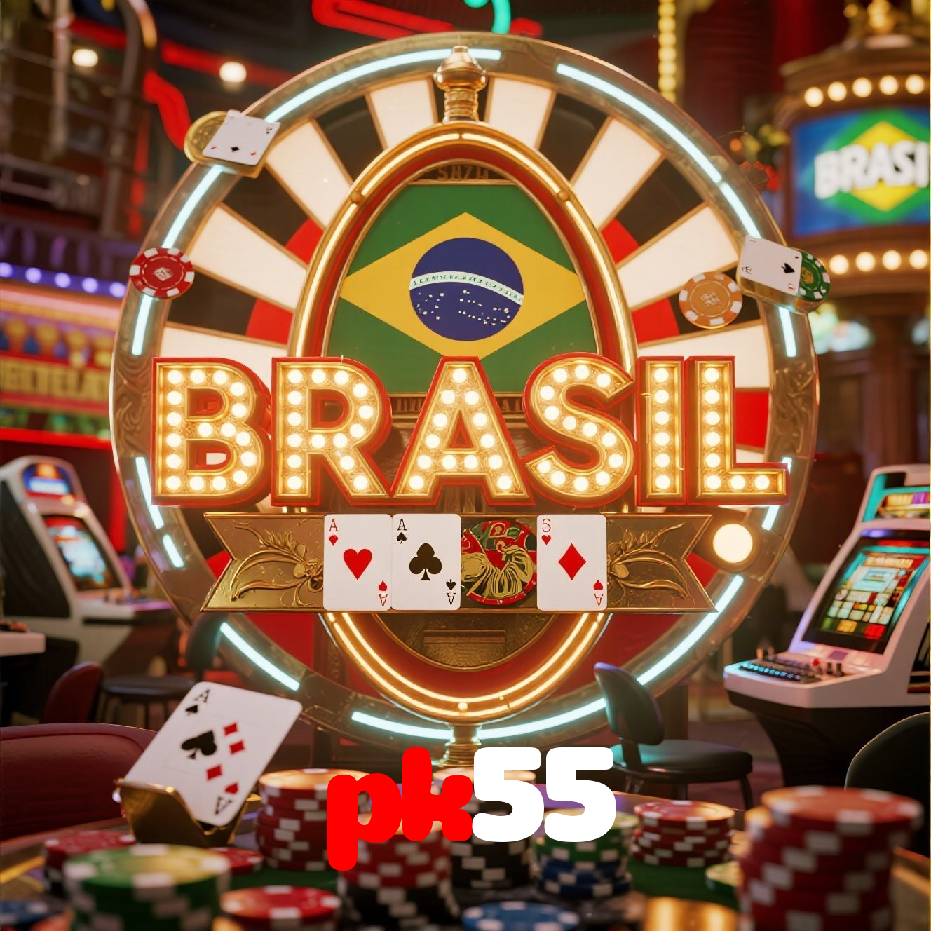 Explore a Diversão das Slots no pk55